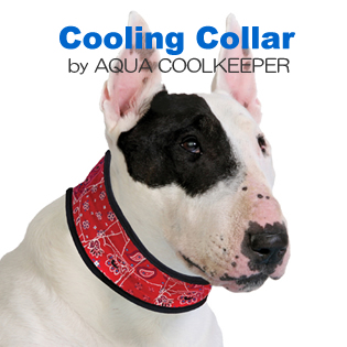  暑い日のお散歩に清涼感【Cooling Collar】Sサイズ